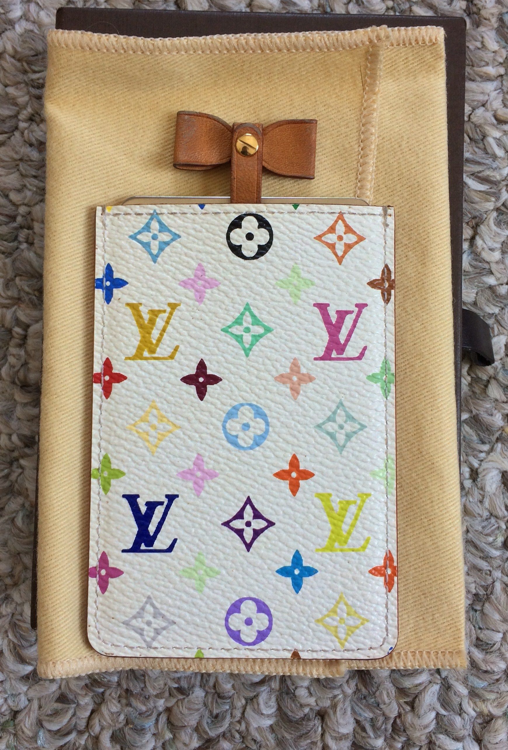 Louis Vuitton × Takashi Murakami S/S 2003 Vuitton x Murakami Monogram Card Holder+Mirror Size ONE SIZE - 2 Thumbnail
