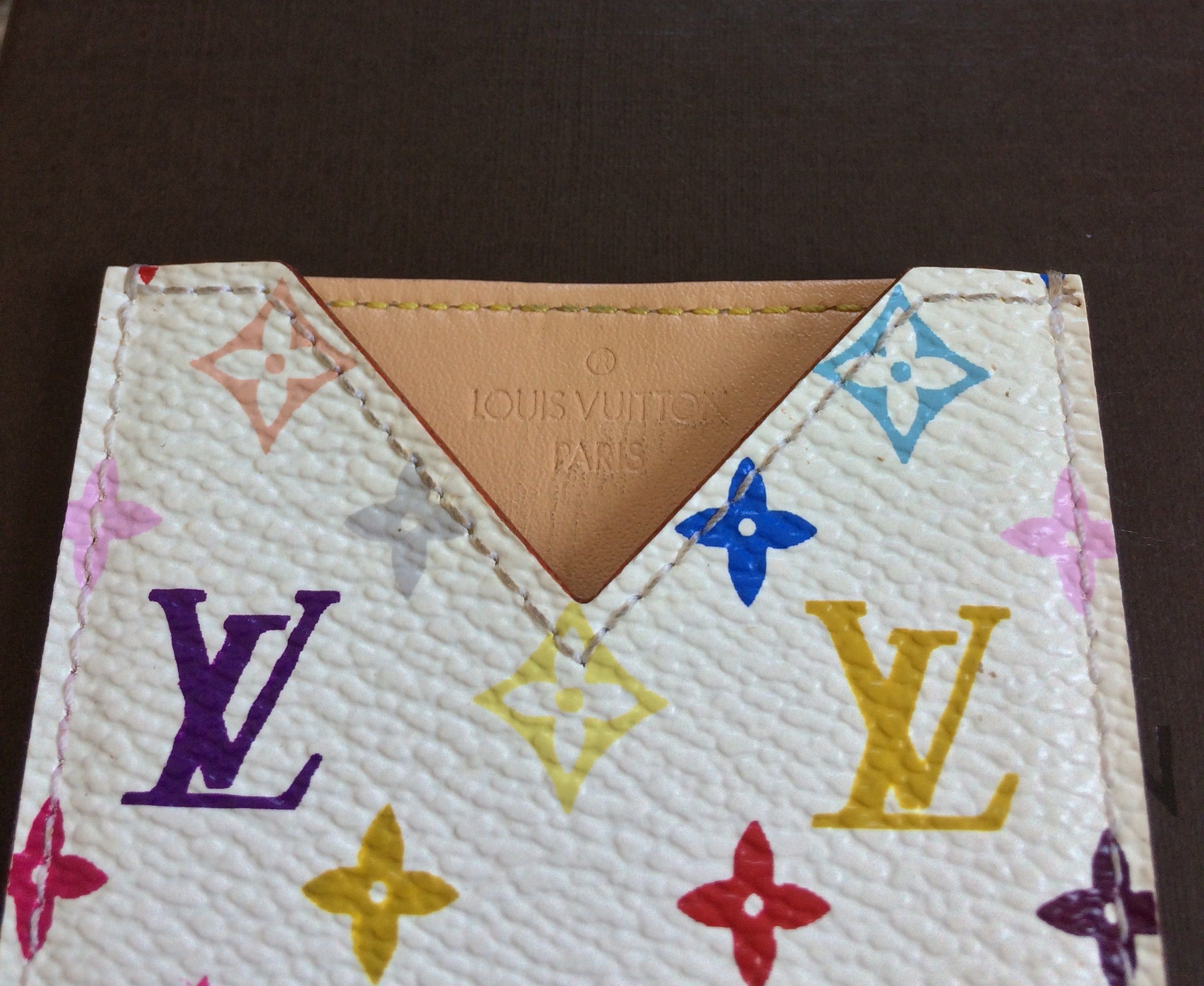 Louis Vuitton × Takashi Murakami S/S 2003 Vuitton x Murakami Monogram Card Holder+Mirror Size ONE SIZE - 5 Thumbnail