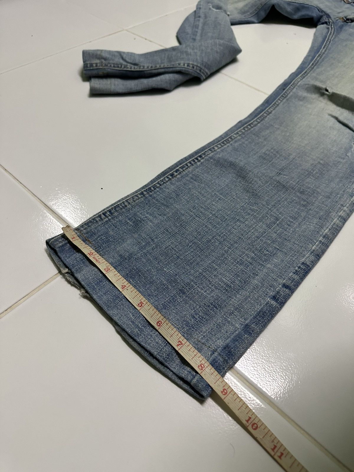 Dolce & Gabbana Dolce & gabbana light blue denim jeans Size 32" / US 10 / IT 46 - 10 Thumbnail