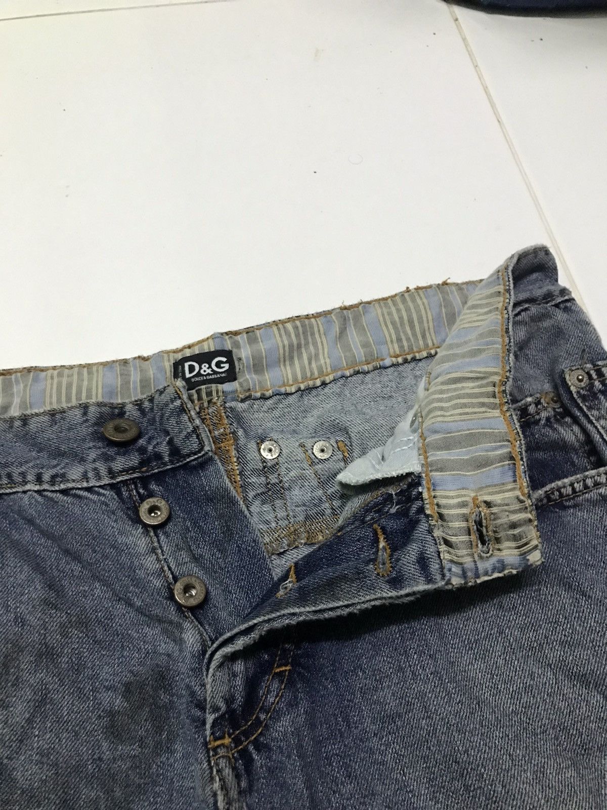 Dolce & Gabbana Dolce & gabbana light blue denim jeans Size 32" / US 10 / IT 46 - 7 Thumbnail