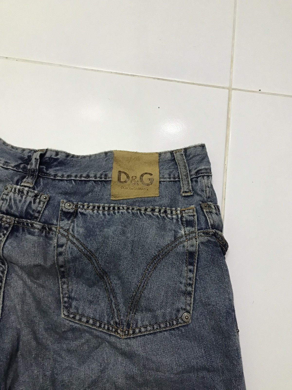Dolce & Gabbana Dolce & gabbana light blue denim jeans Size 32" / US 10 / IT 46 - 9 Thumbnail