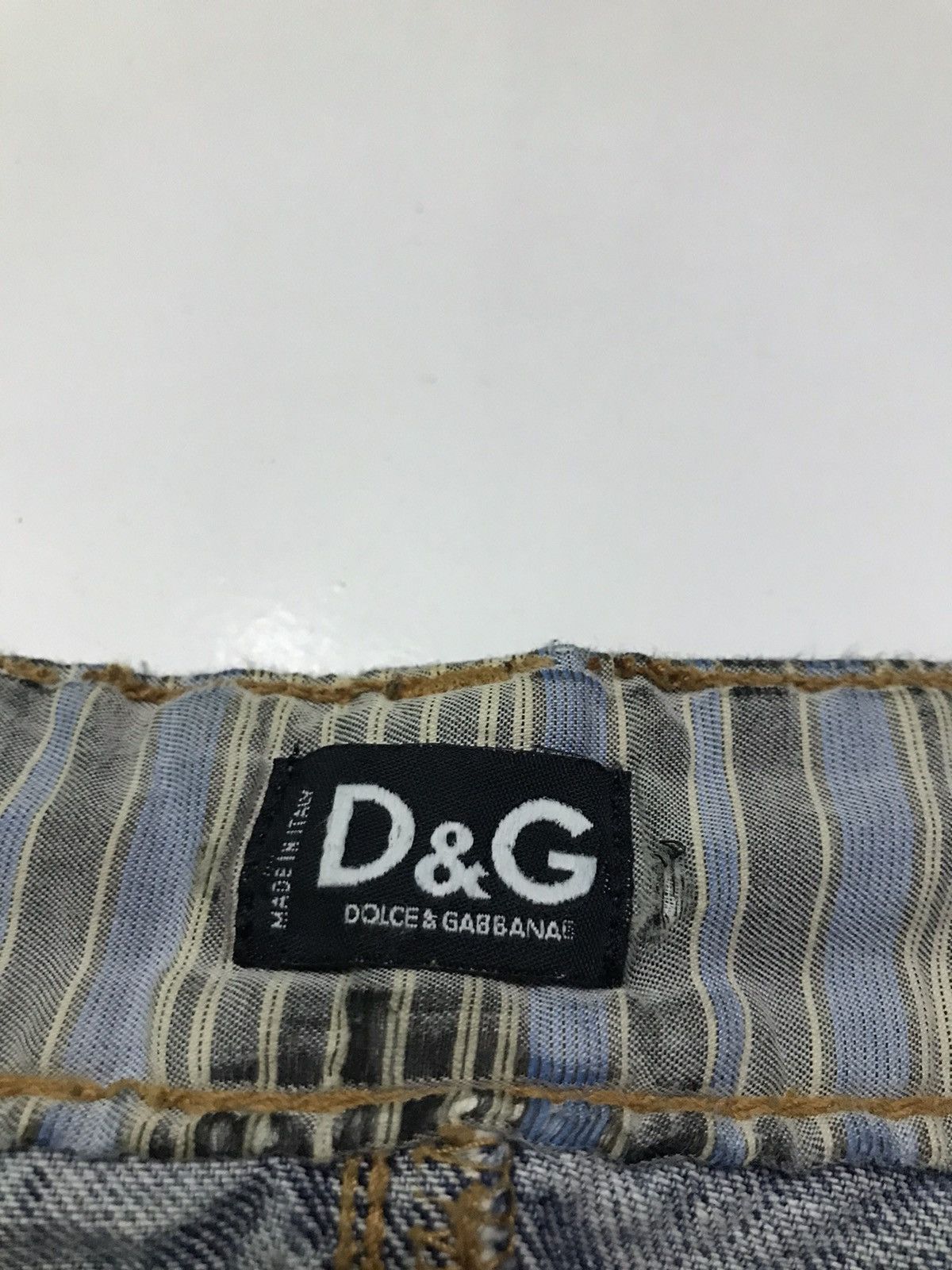 Dolce & Gabbana Dolce & gabbana light blue denim jeans Size 32" / US 10 / IT 46 - 4 Thumbnail