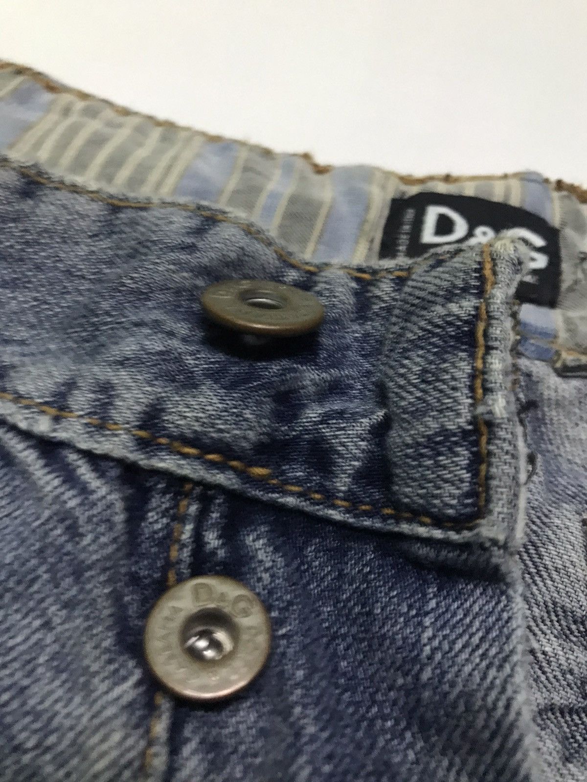 Dolce & Gabbana Dolce & gabbana light blue denim jeans Size 32" / US 10 / IT 46 - 6 Thumbnail