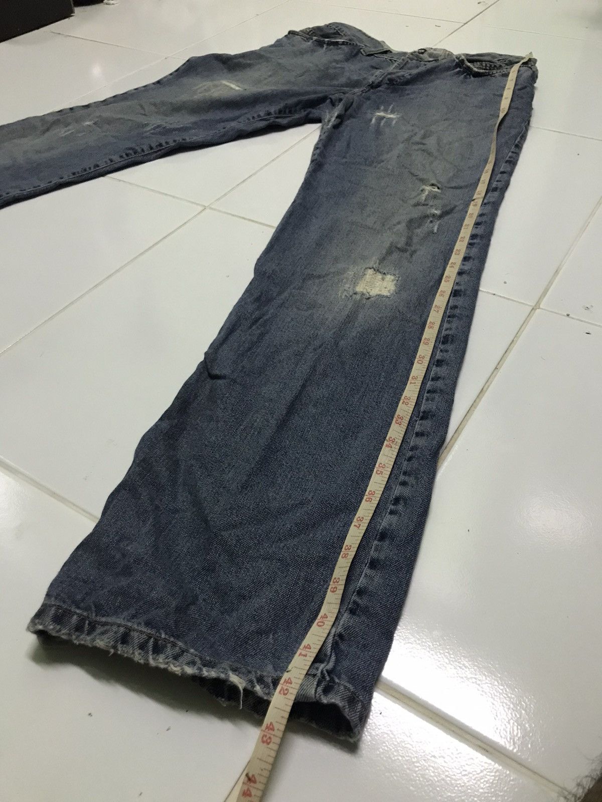 Dolce & Gabbana Dolce & gabbana light blue denim jeans Size 32" / US 10 / IT 46 - 11 Thumbnail