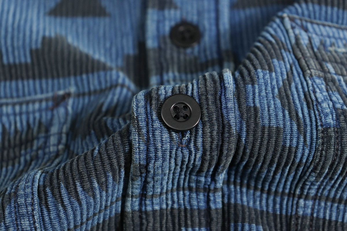 RRL Ralph Lauren Southwestern Corduroy Work Shirt Aztec Indian Serape Size US L / EU 52-54 / 3 - 10 Thumbnail