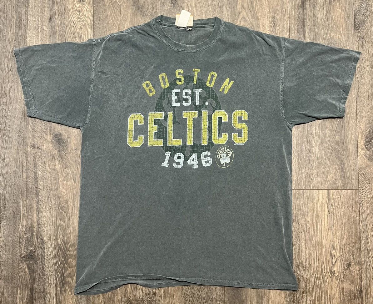 NBA × Vintage Vintage Hardwood Classics Boston Celtics Tee Size US XL / EU 56 / 4 - 1 Thumbnail
