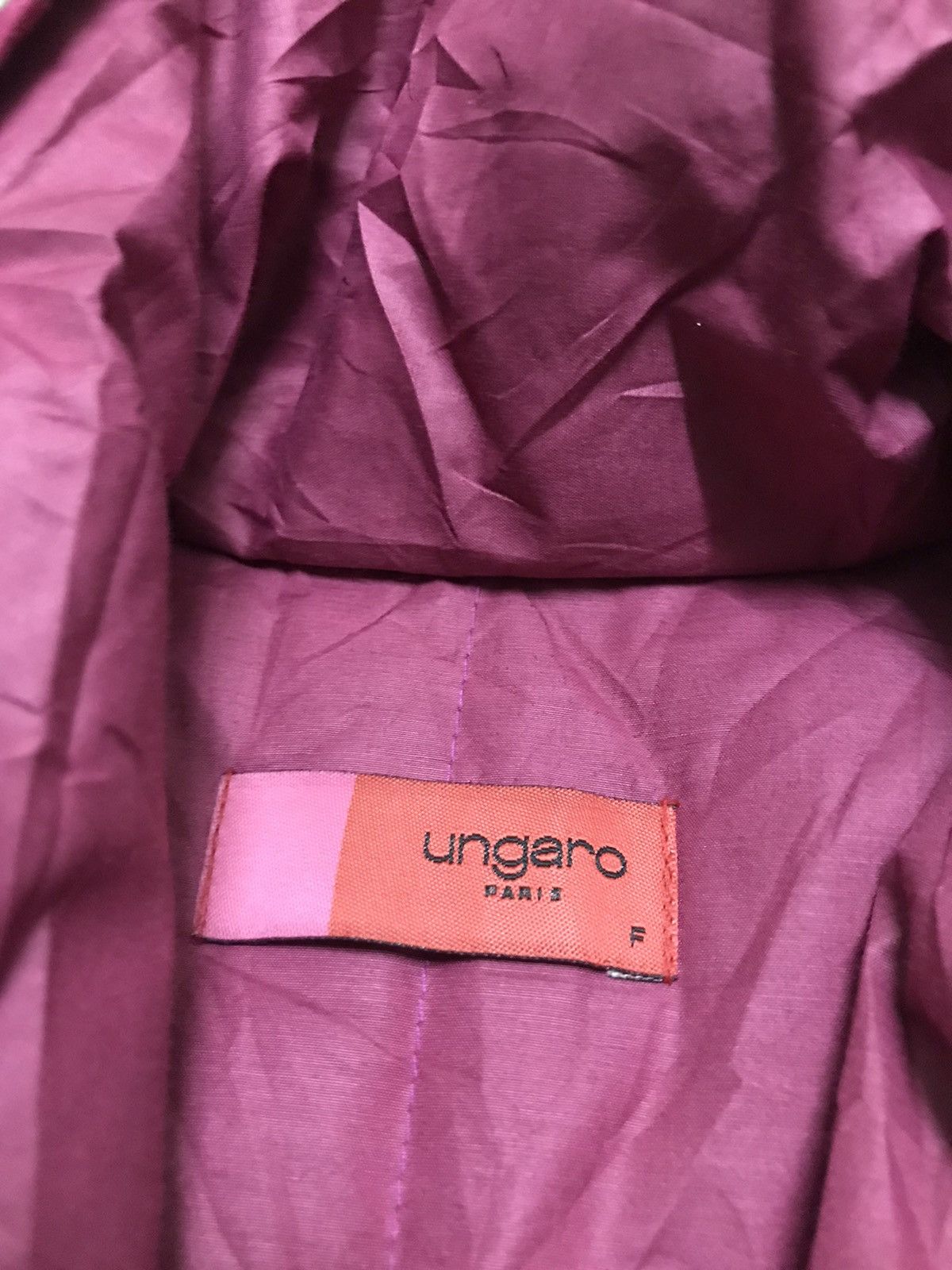 Designer × Japanese Brand Ungaro Paris down vest jacket Size US L / EU 52-54 / 3 - 4 Thumbnail