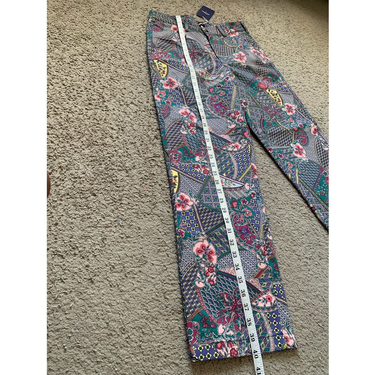 Noah NOAH SINGLE PLEAT PAISLEY PANTS Size US 28 / EU 44 - 10 Thumbnail