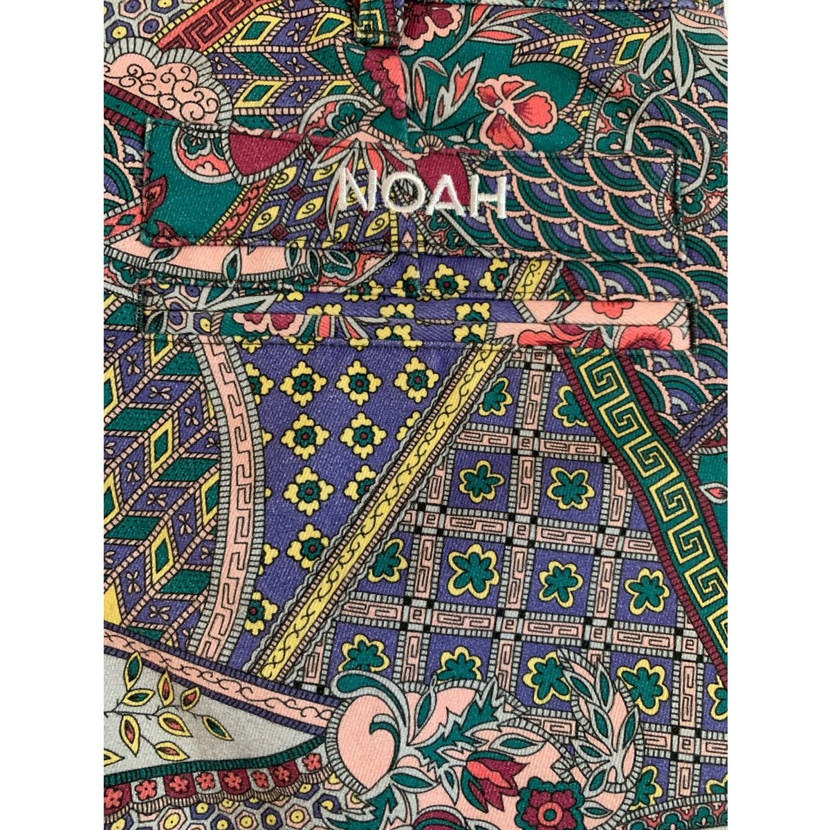 Noah NOAH SINGLE PLEAT PAISLEY PANTS Size US 28 / EU 44 - 6 Thumbnail