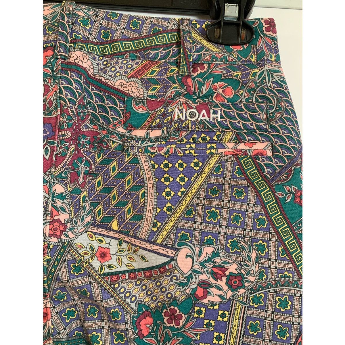 Noah NOAH SINGLE PLEAT PAISLEY PANTS Size US 28 / EU 44 - 5 Thumbnail