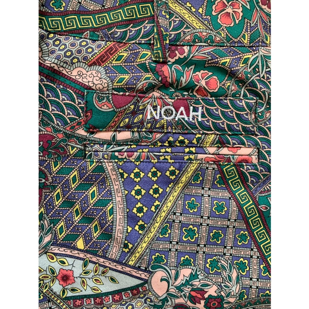 Noah NOAH SINGLE PLEAT PAISLEY PANTS Size US 28 / EU 44 - 9 Thumbnail