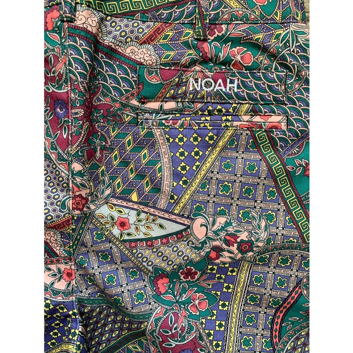 Noah NOAH SINGLE PLEAT PAISLEY PANTS Size US 28 / EU 44 - 8 Thumbnail