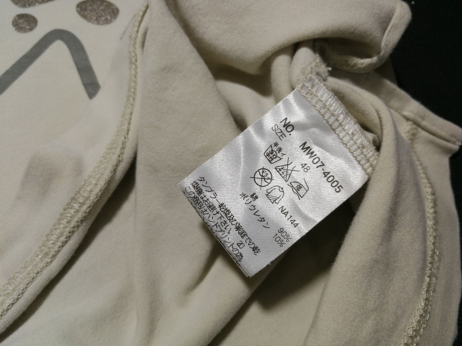 Japanese Brand Mieko Eusako Japan Hug Hand Art Half Zipper Polo Tee Size US M / EU 48-50 / 2 - 5 Thumbnail
