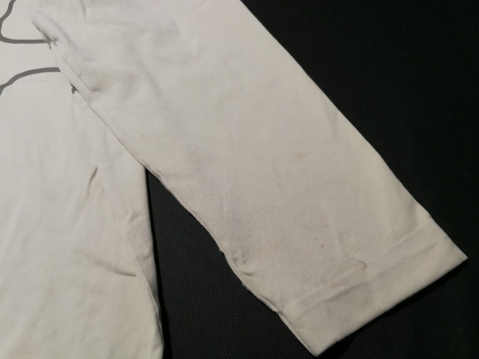 Japanese Brand Mieko Eusako Japan Hug Hand Art Half Zipper Polo Tee Size US M / EU 48-50 / 2 - 10 Thumbnail
