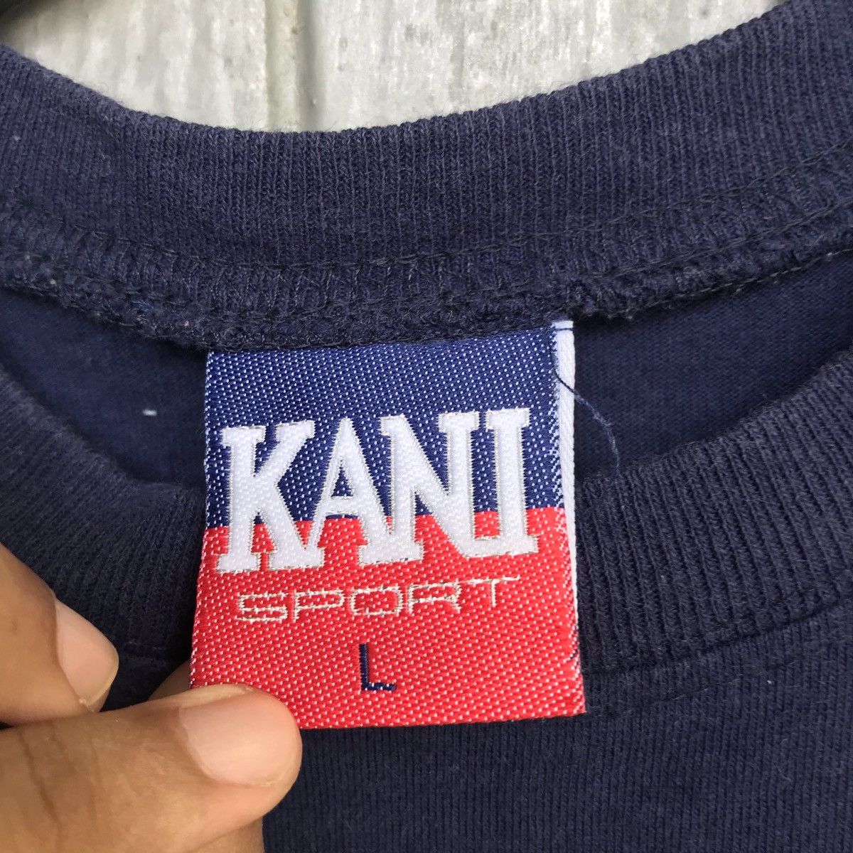 Karl Kani × Vintage 🔥vintage KARL KANI sport Tees raglan tees Size US L / EU 52-54 / 3 - 9 Thumbnail