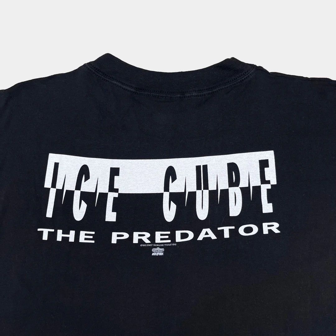 Band Tees Ice Cube 92 90s The Predator Vtg Street Knowledge Rap Tee Size US XL / EU 56 / 4 - 4 Thumbnail