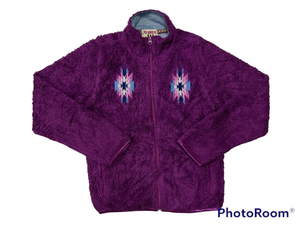 C(A1) Vogevore x chimayo design x outdoor fleece jacket