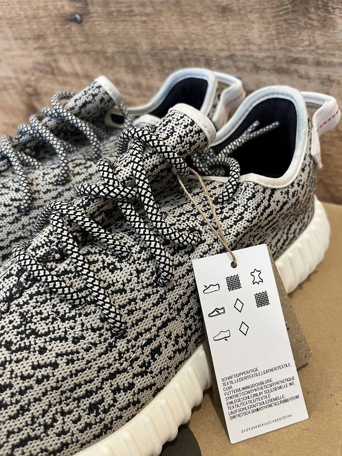Adidas × Kanye West Yeezy Boost 350 Turtle Dove 2022 AQ4832 Size US 10 / EU 43 - 9 Thumbnail
