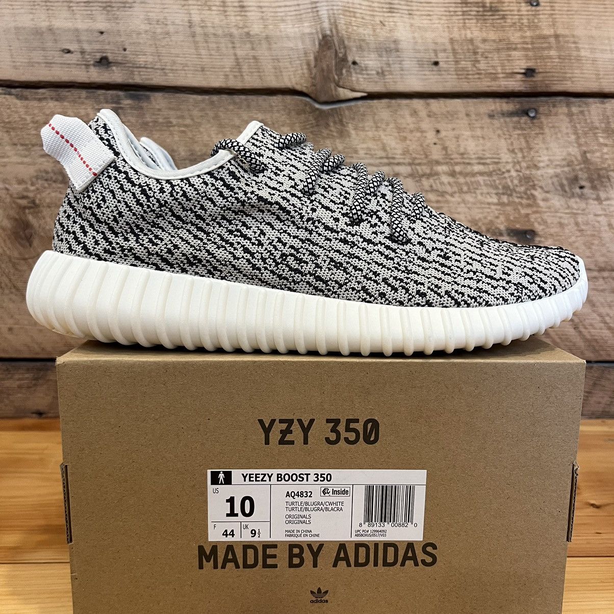 Adidas × Kanye West Yeezy Boost 350 Turtle Dove 2022 AQ4832 Size US 10 / EU 43 - 16 Thumbnail