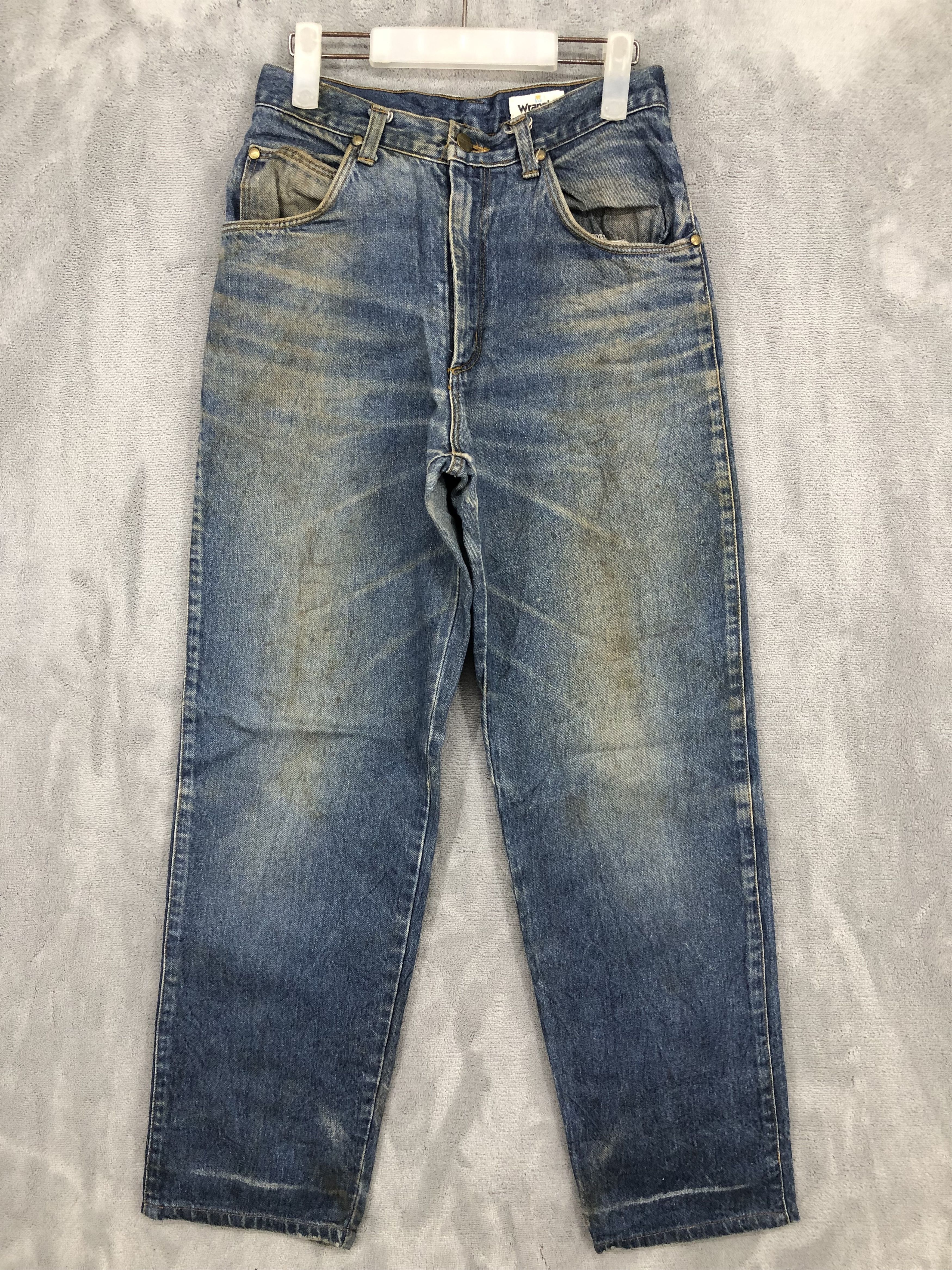 image of Wrangler Rusty Denim Jean in Blue, Men's (Size 26)