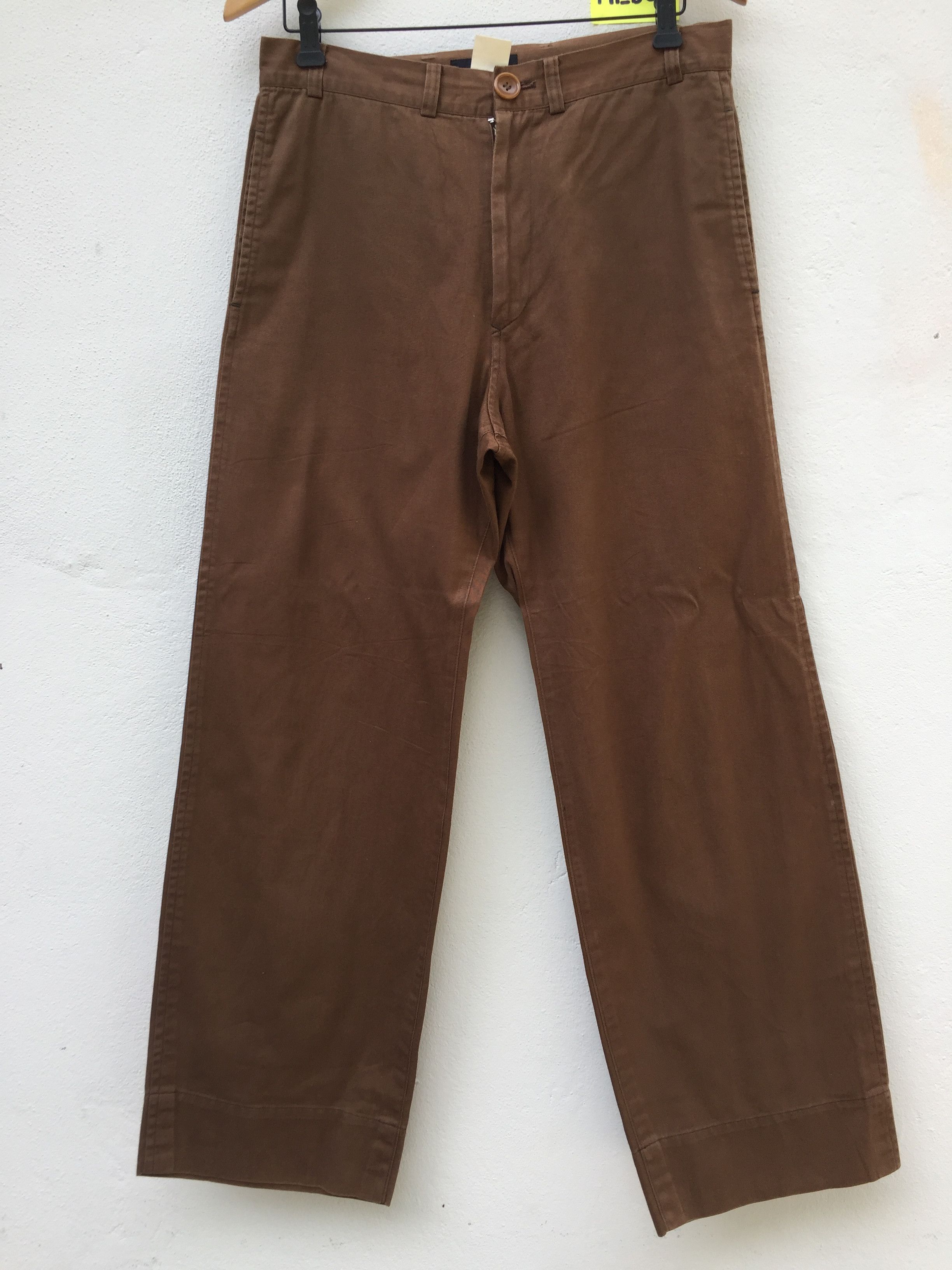Yohji Yamamoto Yohji Yamamoto Casual Cotton Pant Size US 30 / EU 46 - 2 Thumbnail