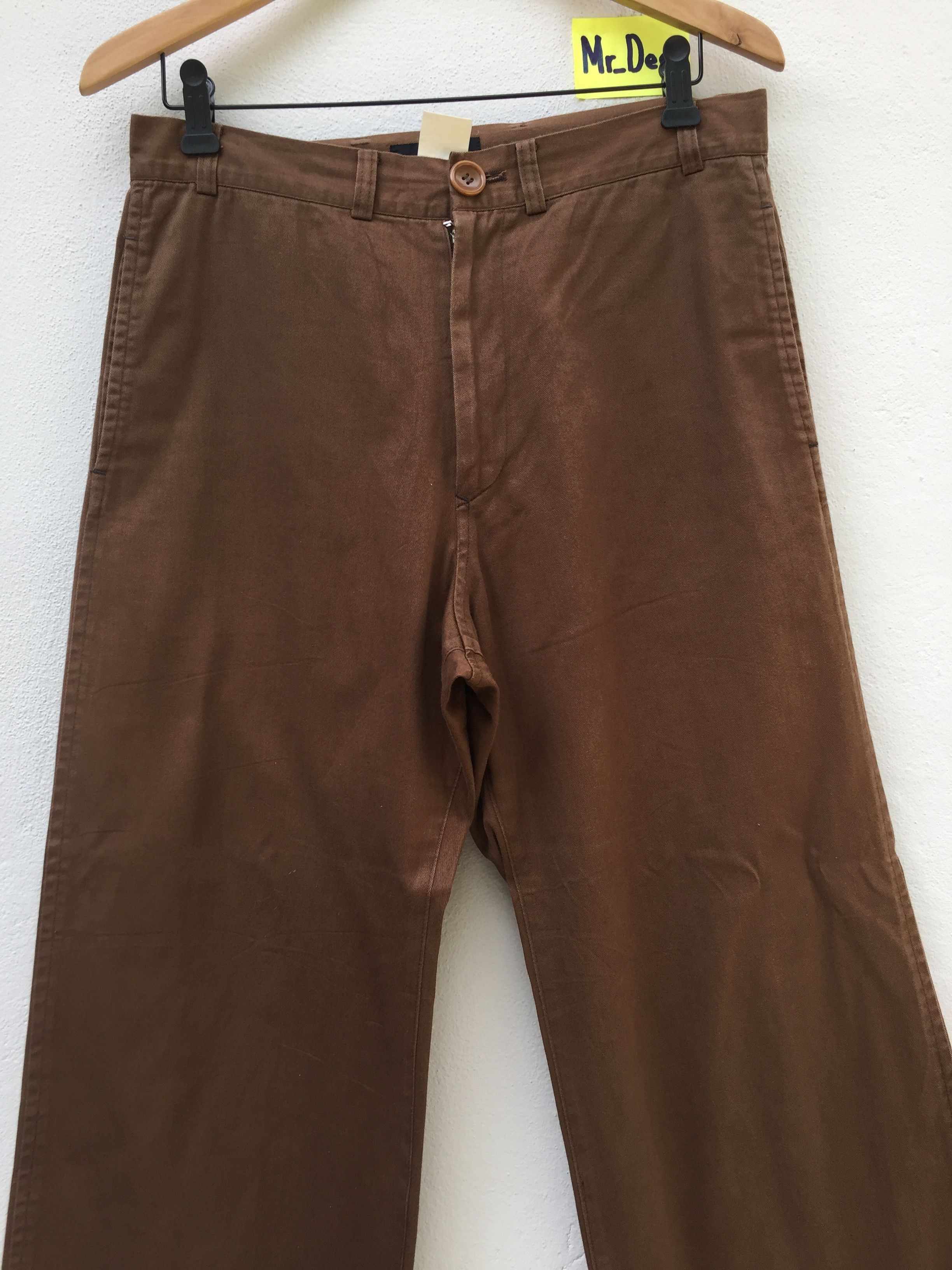Yohji Yamamoto Yohji Yamamoto Casual Cotton Pant Size US 30 / EU 46 - 6 Thumbnail
