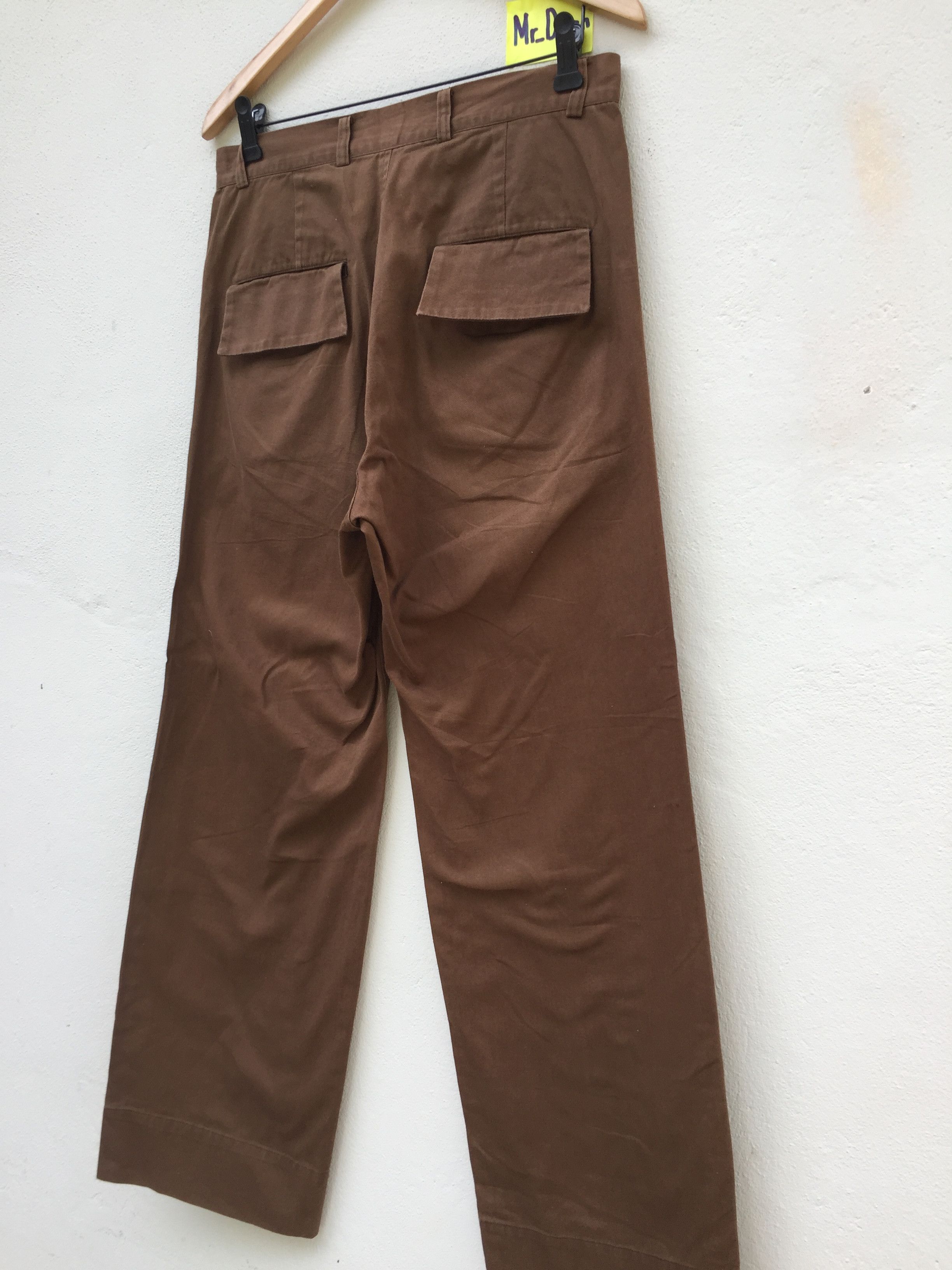 Yohji Yamamoto Yohji Yamamoto Casual Cotton Pant Size US 30 / EU 46 - 10 Thumbnail