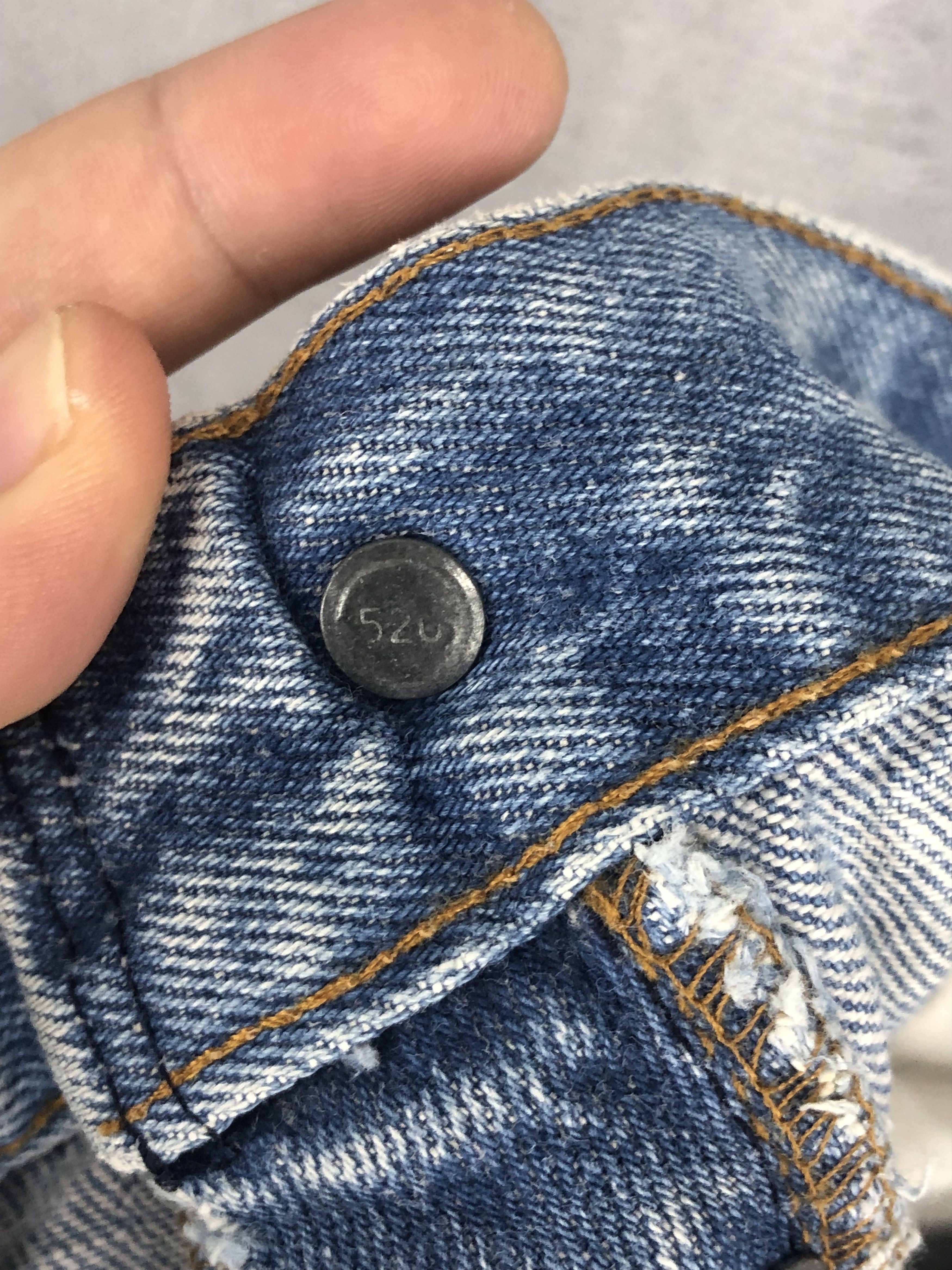 Levi's × Vintage Vintage Levi's 501 Painting Art Jeans Size US 35 - 13 Thumbnail