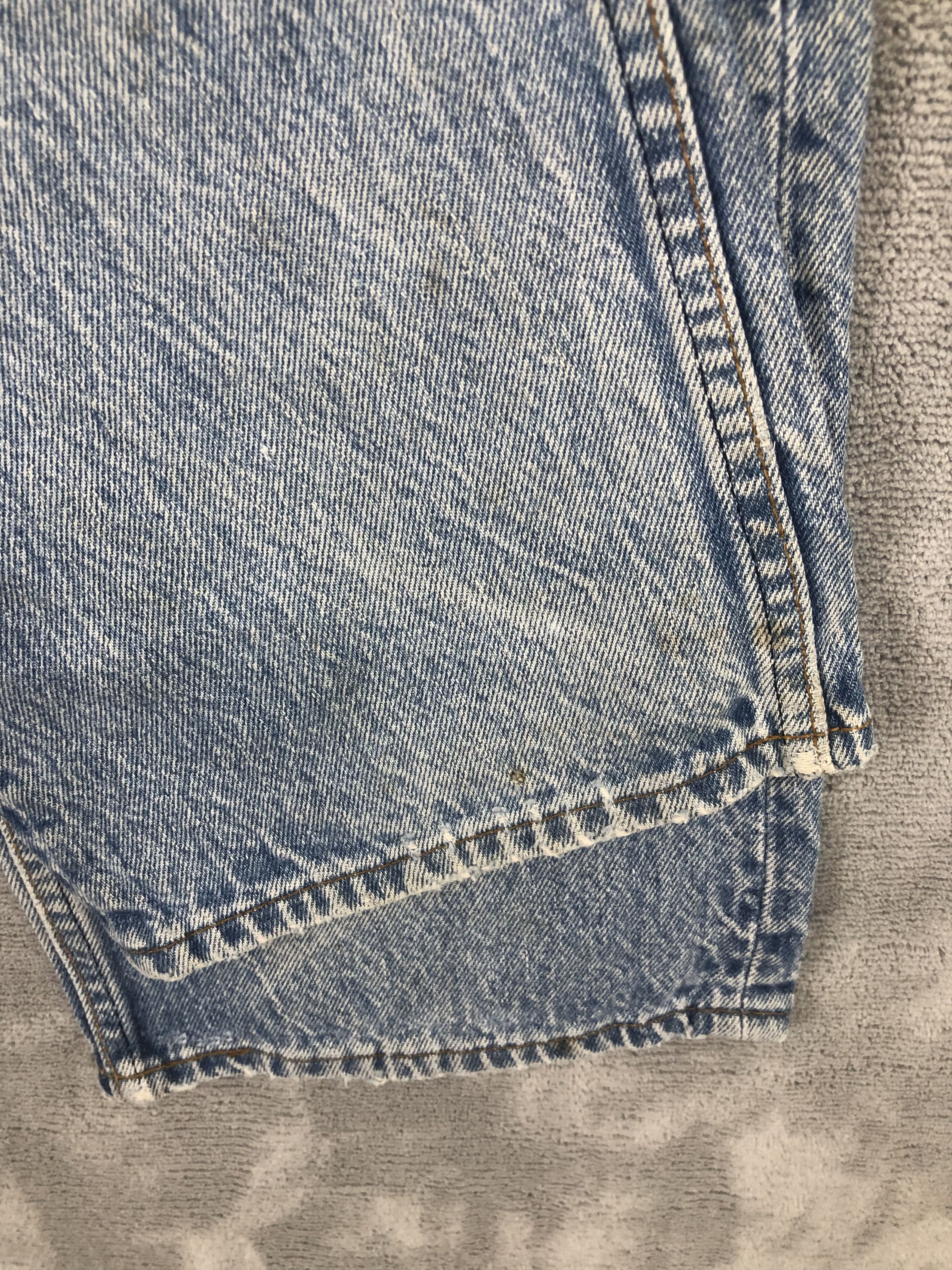 Levi's × Vintage Vintage Levi's 501 Painting Art Jeans Size US 35 - 11 Thumbnail