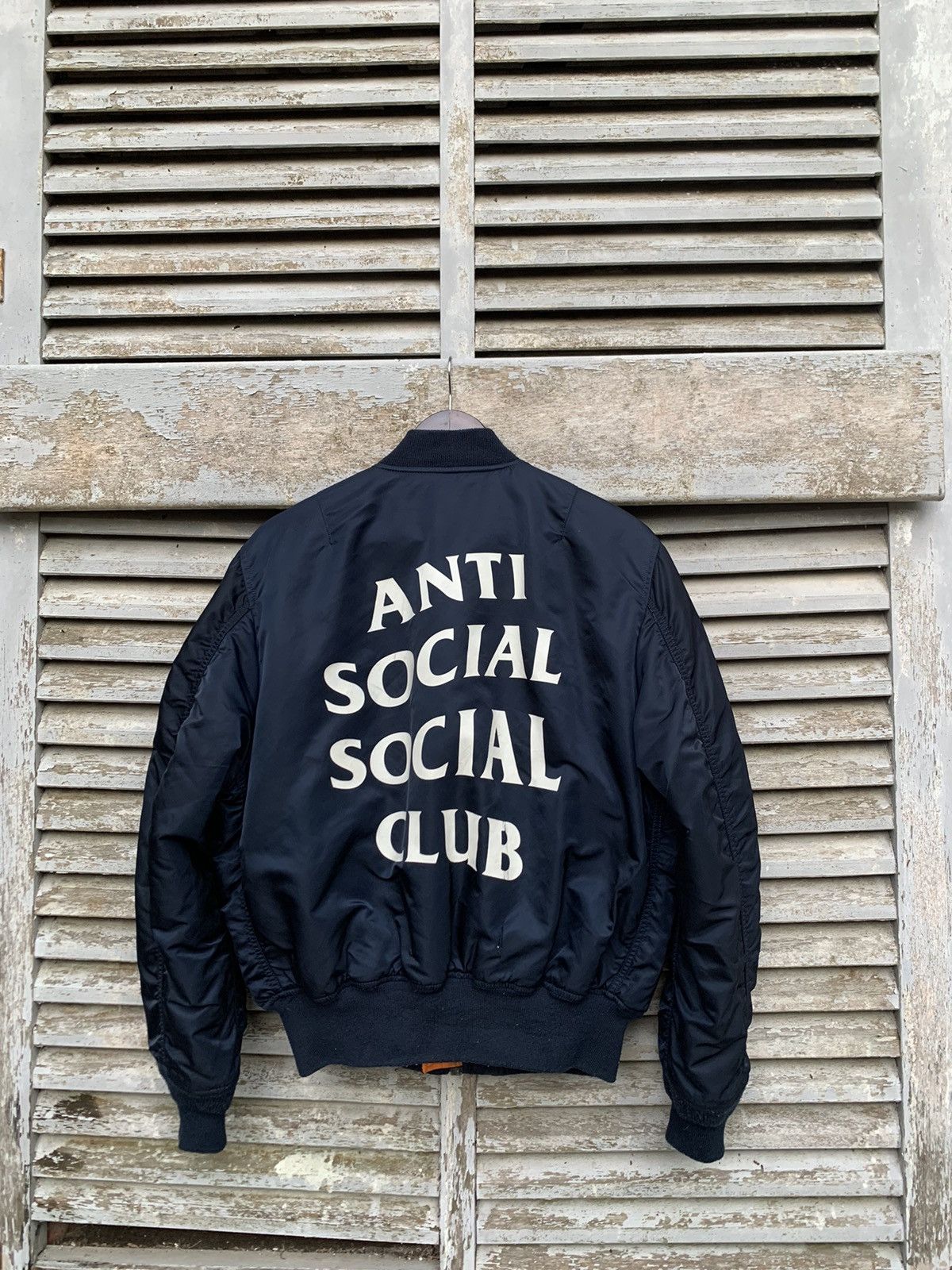 Anti Social Social Club ALPHA INDUSTRIES X ANTI SOCIAL SOCIAL CLUB BOMBER JACKET Size US M / EU 48-50 / 2 - 9 Thumbnail