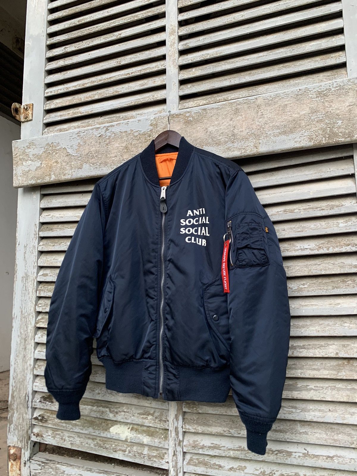 Anti Social Social Club ALPHA INDUSTRIES X ANTI SOCIAL SOCIAL CLUB BOMBER JACKET Size US M / EU 48-50 / 2 - 3 Thumbnail