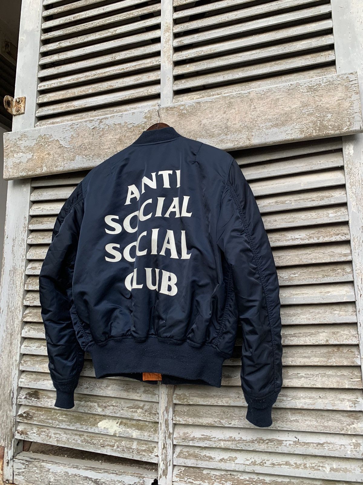 Anti Social Social Club ALPHA INDUSTRIES X ANTI SOCIAL SOCIAL CLUB BOMBER JACKET Size US M / EU 48-50 / 2 - 7 Thumbnail