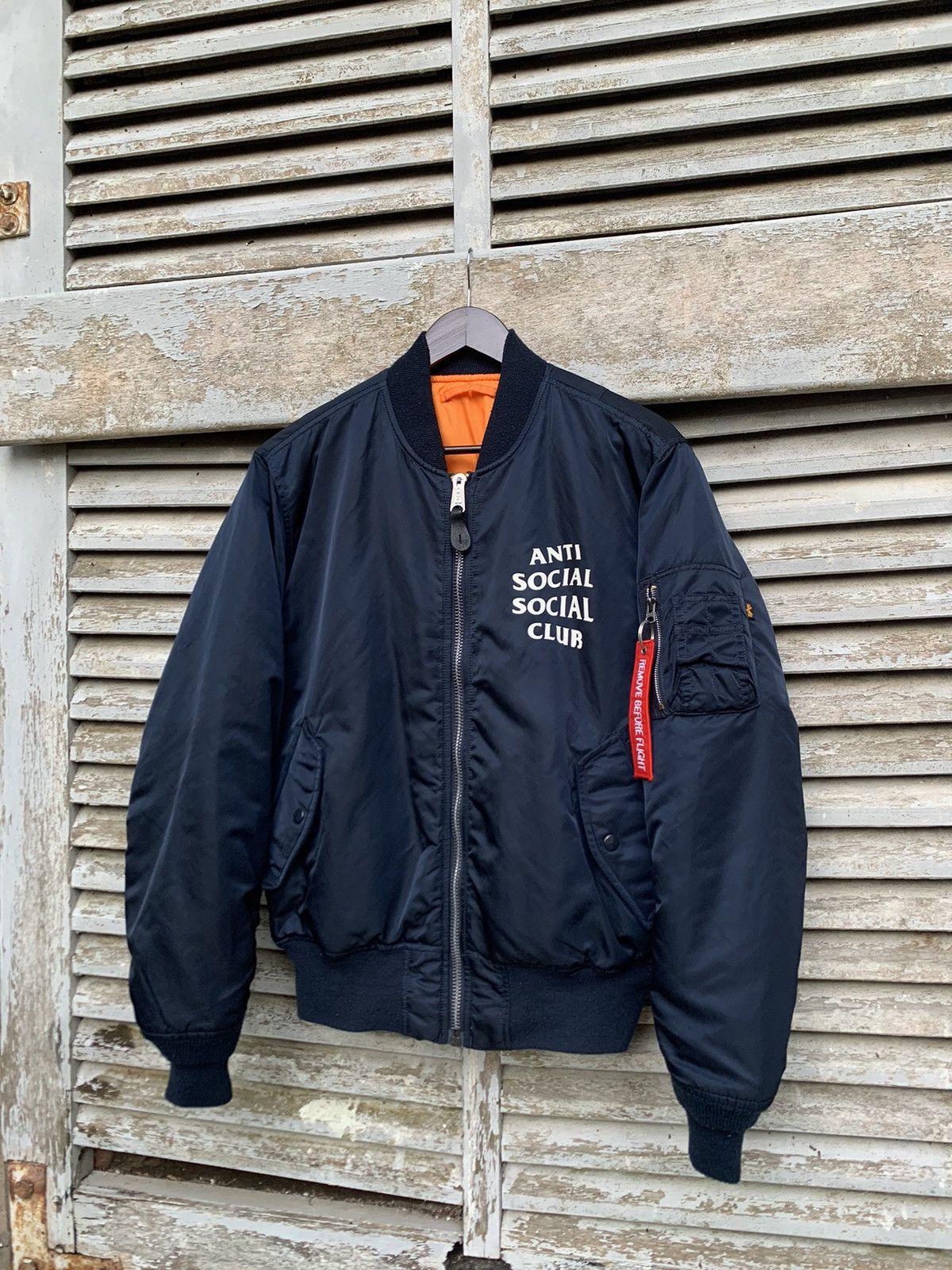 Anti Social Social Club Assc Bomber | Grailed