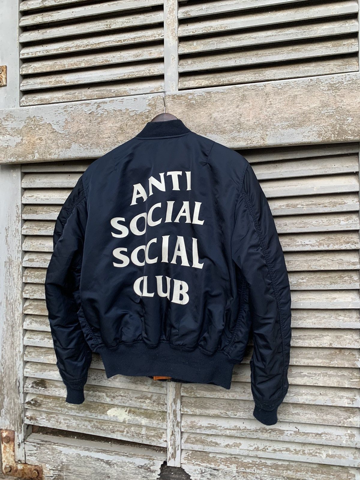 Anti Social Social Club ALPHA INDUSTRIES X ANTI SOCIAL SOCIAL CLUB BOMBER JACKET Size US M / EU 48-50 / 2 - 6 Thumbnail