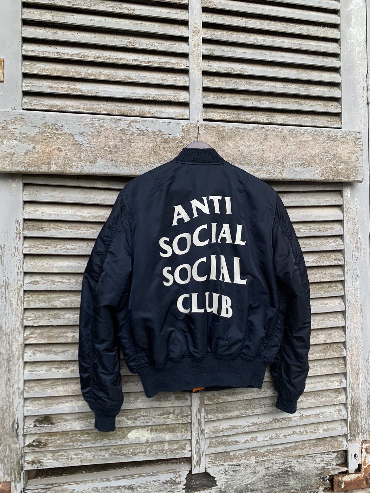 Anti Social Social Club ALPHA INDUSTRIES X ANTI SOCIAL SOCIAL CLUB BOMBER JACKET Size US M / EU 48-50 / 2 - 8 Thumbnail