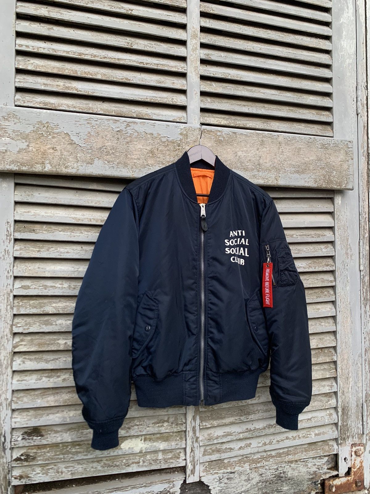 Anti Social Social Club ALPHA INDUSTRIES X ANTI SOCIAL SOCIAL CLUB BOMBER JACKET Size US M / EU 48-50 / 2 - 4 Thumbnail