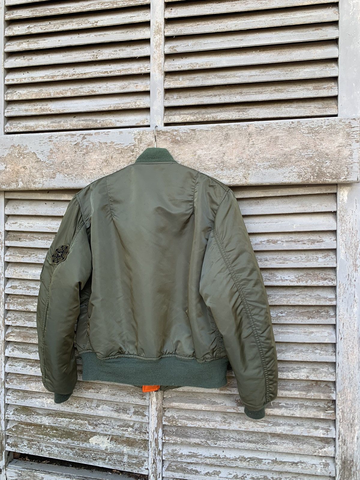 Alpha Industries Vintage Alpha Industries MA1 Man Intermediate BomberJacket Size US S / EU 44-46 / 1 - 9 Thumbnail