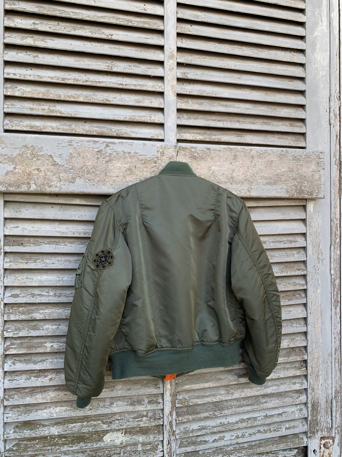 Alpha Industries Vintage Alpha Industries MA1 Man Intermediate BomberJacket Size US S / EU 44-46 / 1 - 10 Thumbnail