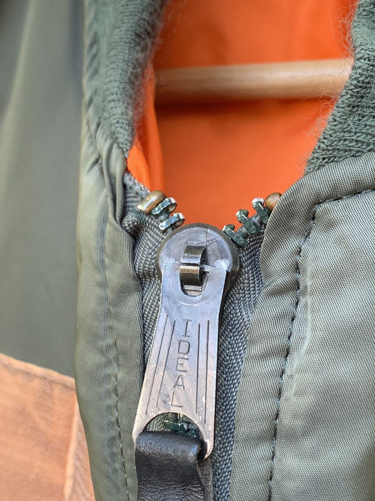 Alpha Industries Vintage Alpha Industries MA1 Man Intermediate BomberJacket Size US S / EU 44-46 / 1 - 13 Thumbnail