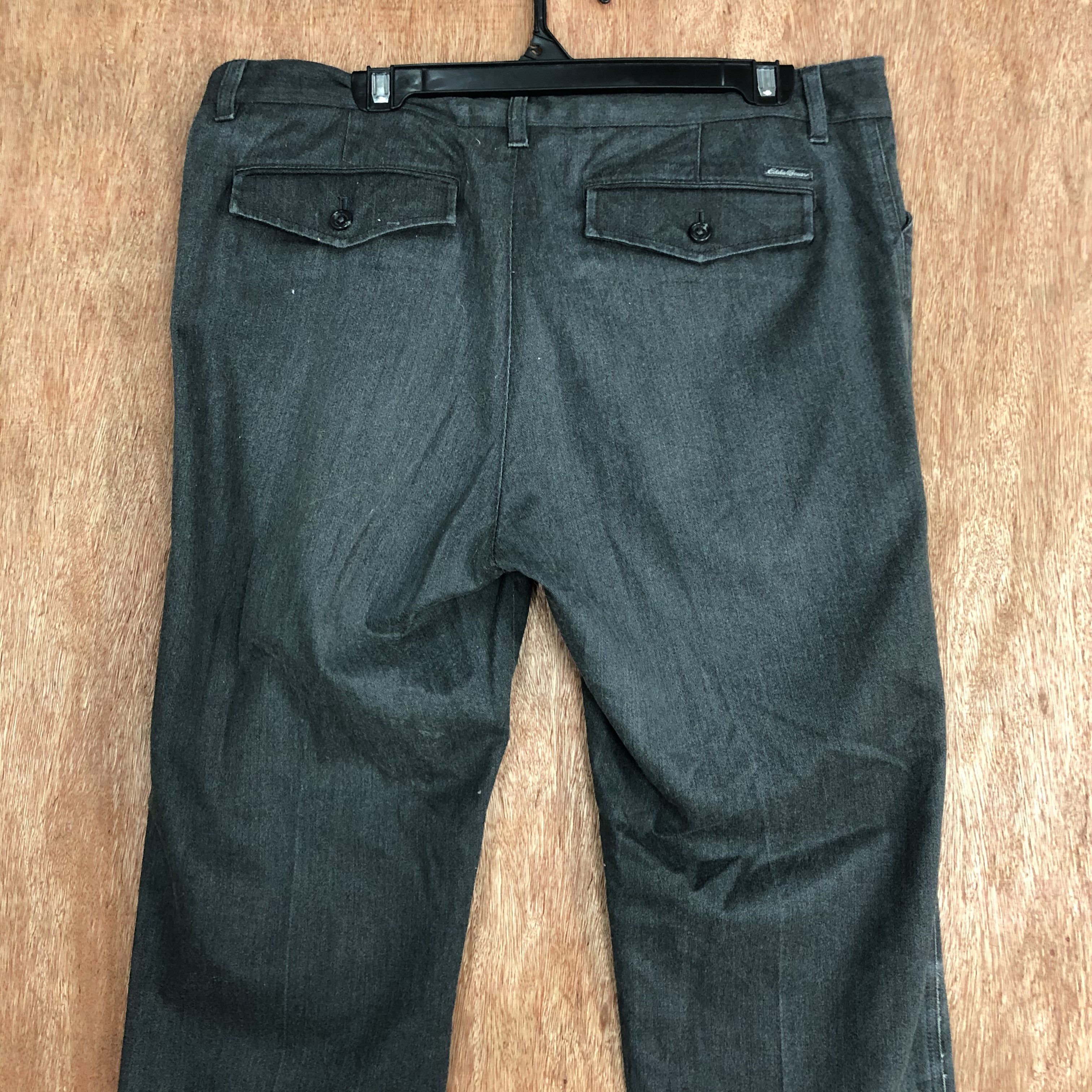 Eddie Bauer EDDIE BAUER Vtg 90s Straight Cut Trouser Slack Casual Pant Size US 36 / EU 52 - 7 Thumbnail