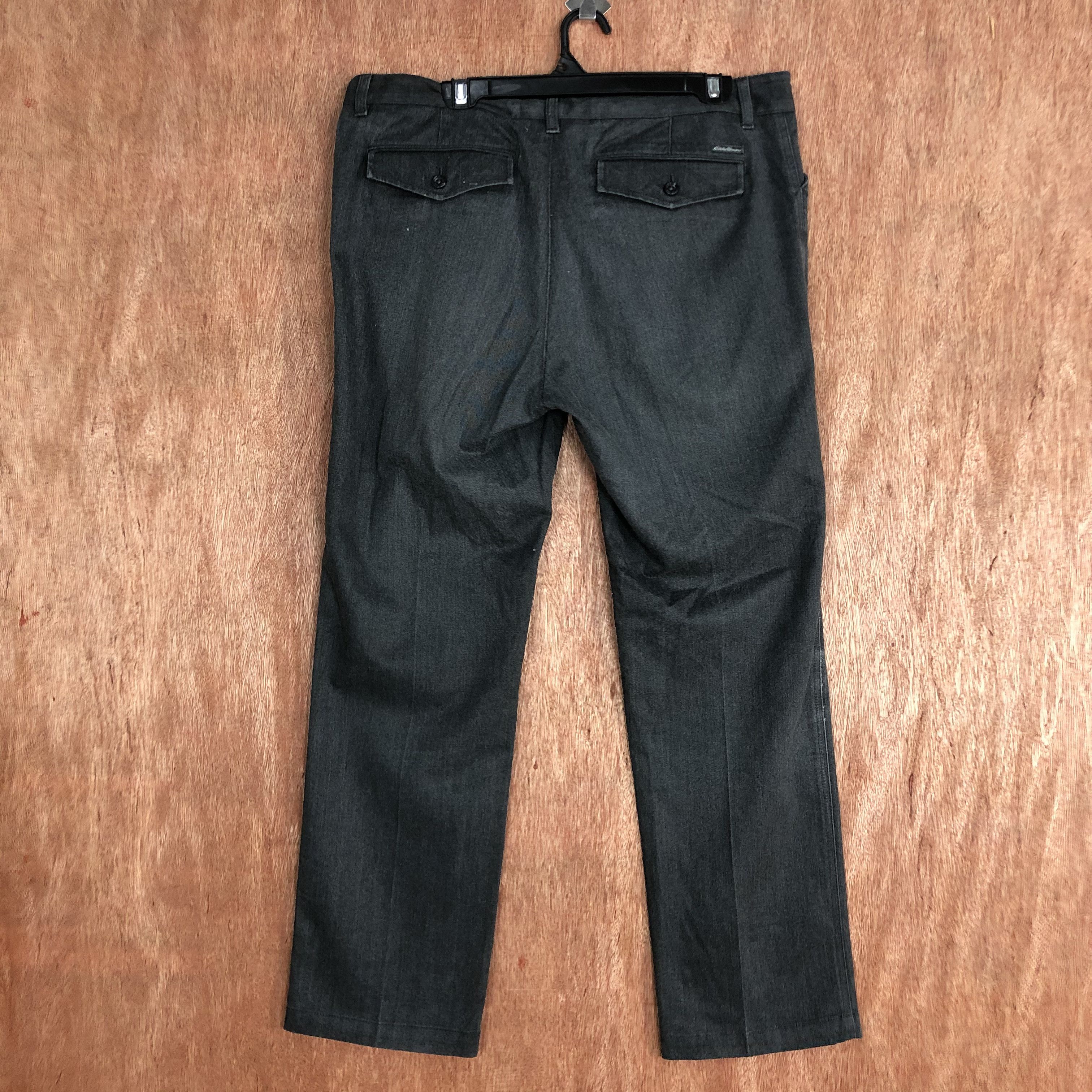 Eddie Bauer EDDIE BAUER Vtg 90s Straight Cut Trouser Slack Casual Pant Size US 36 / EU 52 - 6 Thumbnail