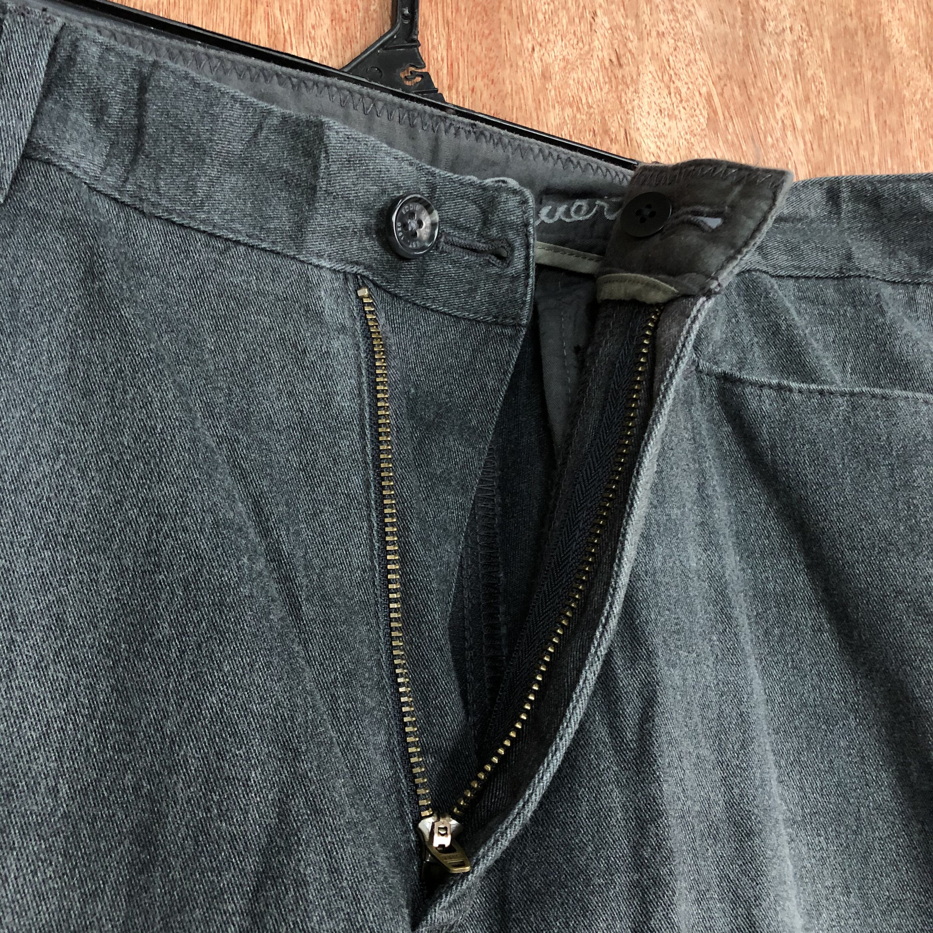 Eddie Bauer EDDIE BAUER Vtg 90s Straight Cut Trouser Slack Casual Pant Size US 36 / EU 52 - 5 Thumbnail