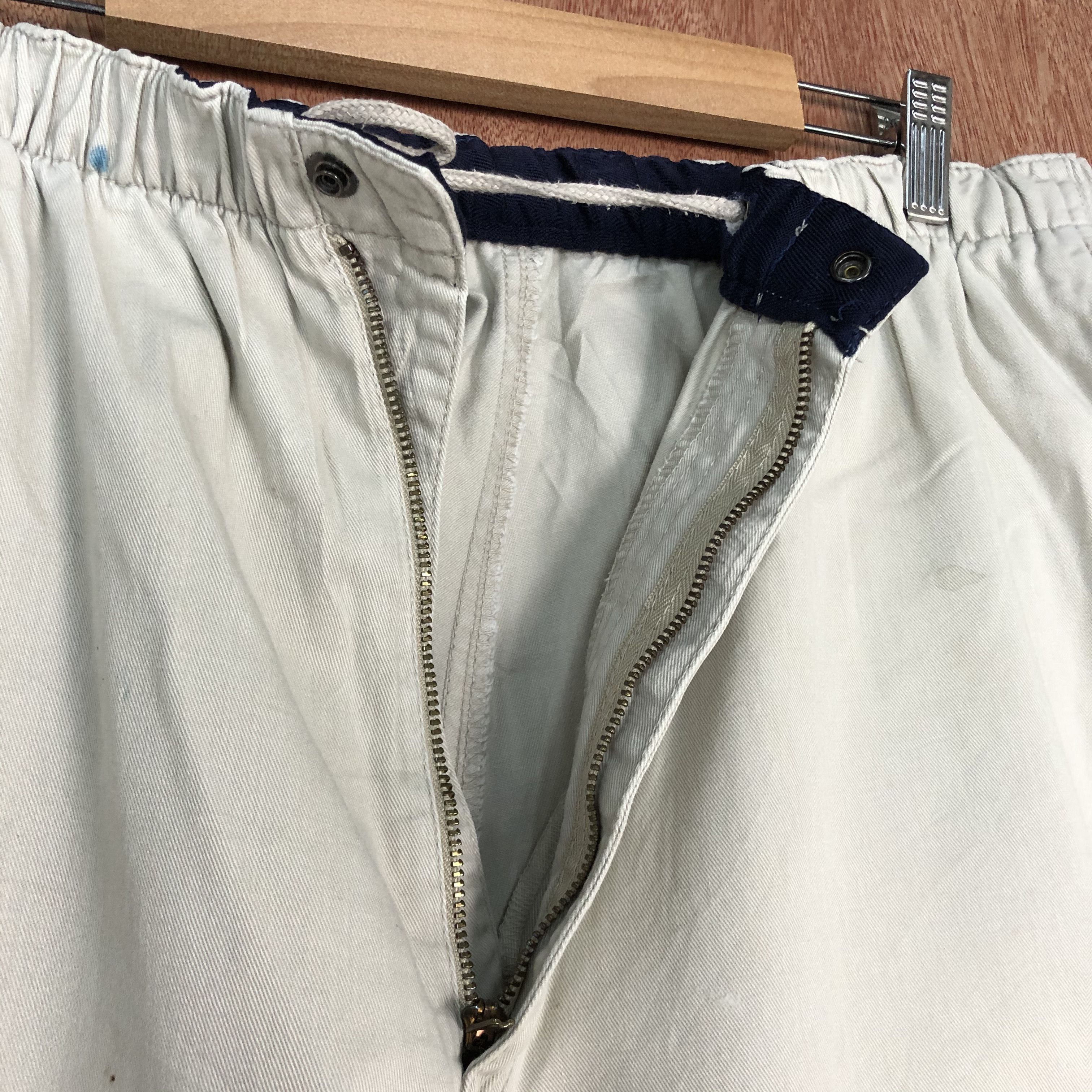 Polo Ralph Lauren POLOCLUB White Cotton Lightweight Casual Trouser Slack Pant Size US 30 / EU 46 - 6 Thumbnail