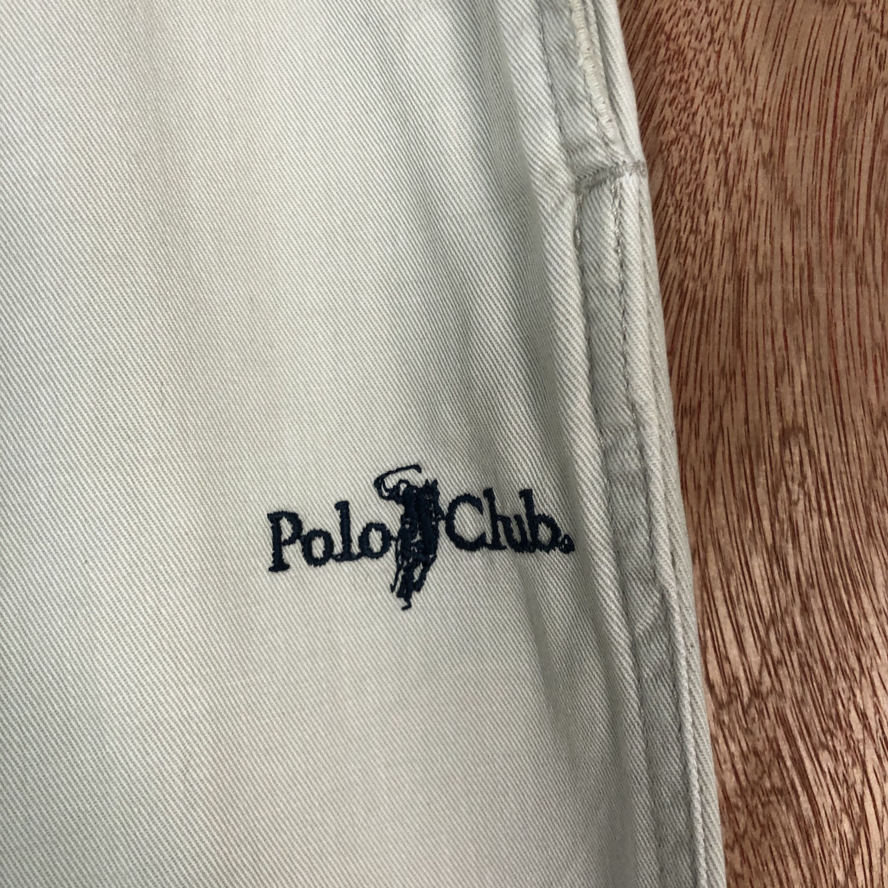 Polo Ralph Lauren POLOCLUB White Cotton Lightweight Casual Trouser Slack Pant Size US 30 / EU 46 - 4 Thumbnail