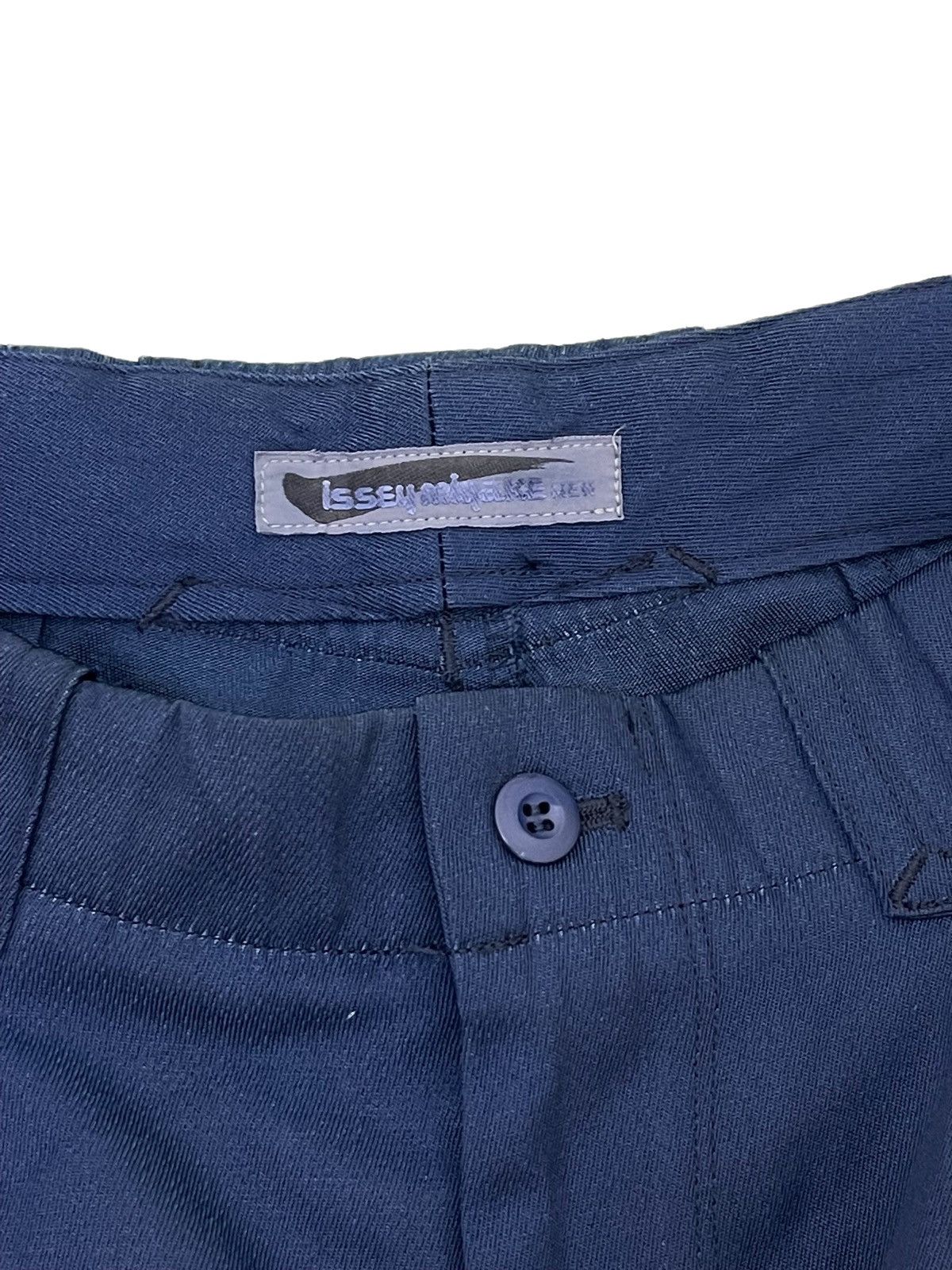 Issey Miyake 80s Issey Miyake Rayon Trouser Wide Balloon Tapered 8🟦 Size US 29 - 17 Thumbnail