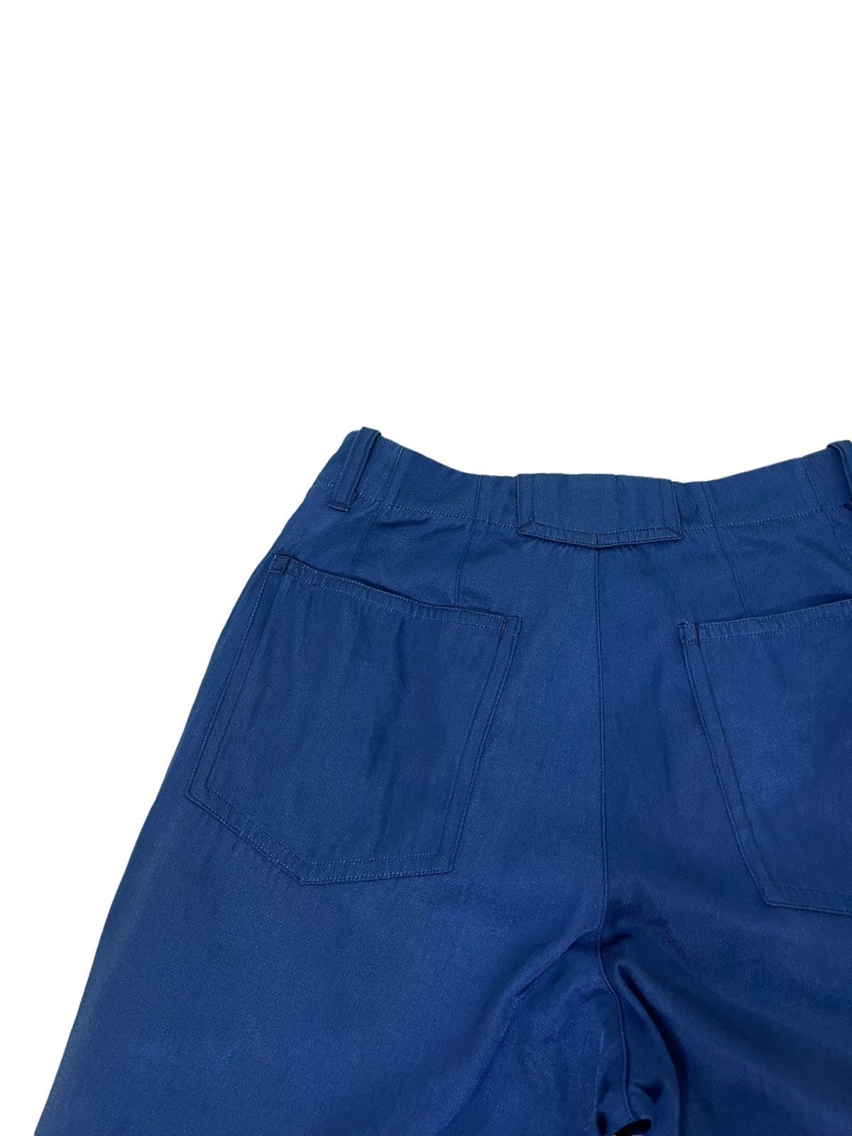 Issey Miyake 80s Issey Miyake Rayon Trouser Wide Balloon Tapered 8🟦 Size US 29 - 13 Thumbnail