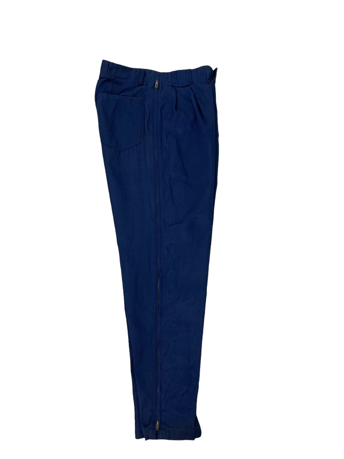 Issey Miyake 80s Issey Miyake Rayon Trouser Wide Balloon Tapered 8🟦 Size US 29 - 16 Thumbnail