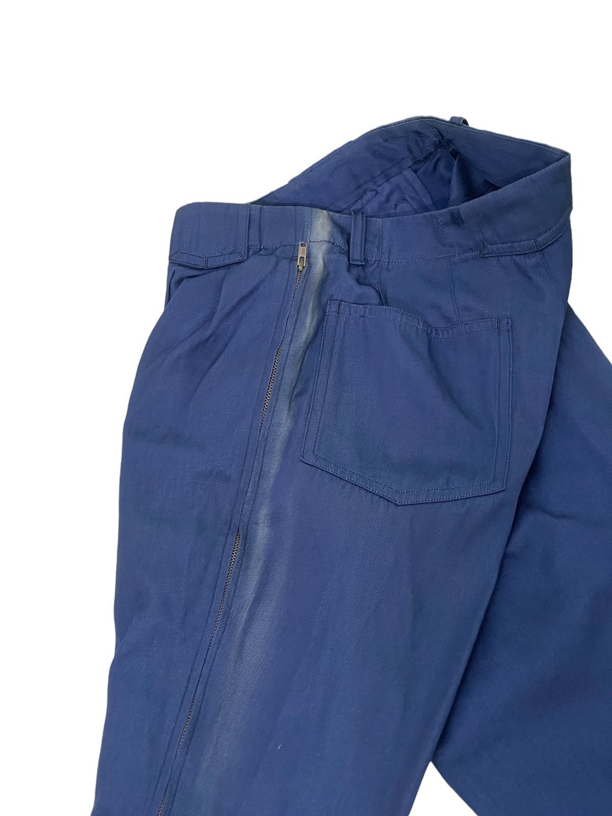 Issey Miyake 80s Issey Miyake Rayon Trouser Wide Balloon Tapered 8🟦 Size US 29 - 14 Thumbnail