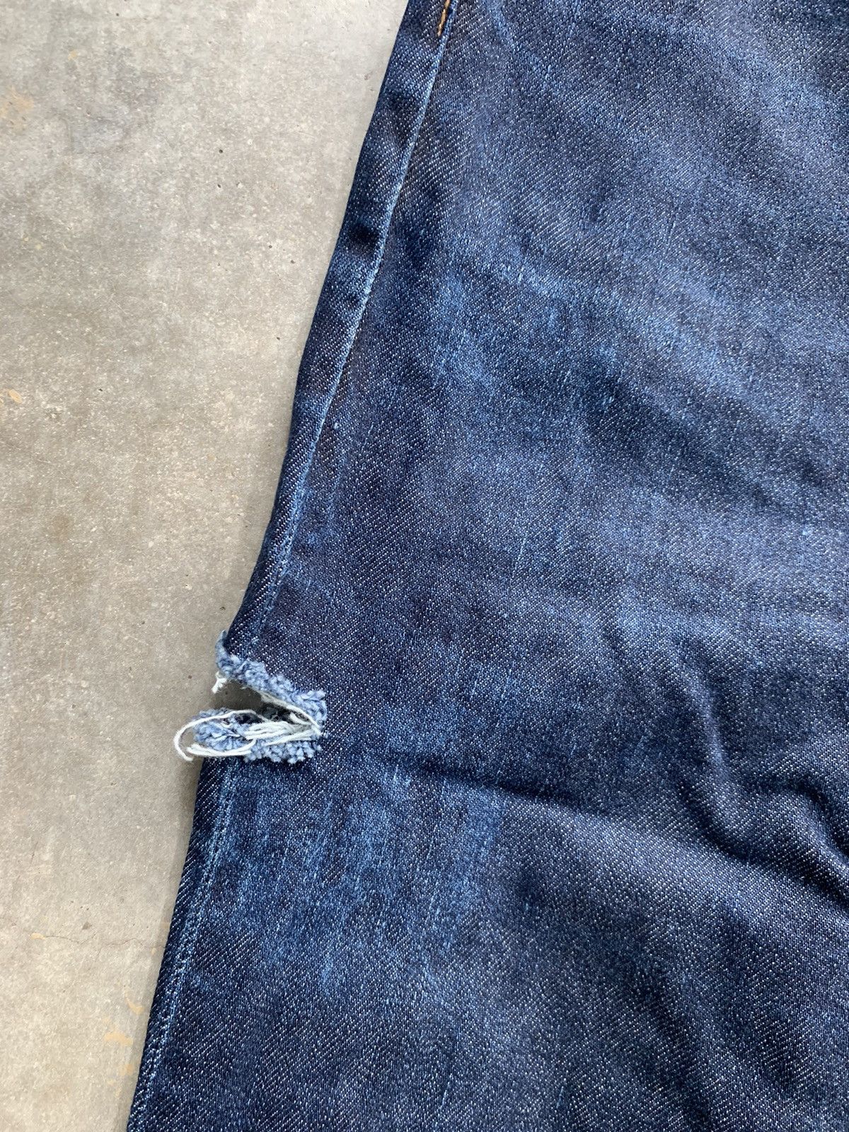 Uniqlo JapaneseBrand Uniqlo Distressed Denim Jeans Straight Pant Size US 30 / EU 46 - 6 Thumbnail