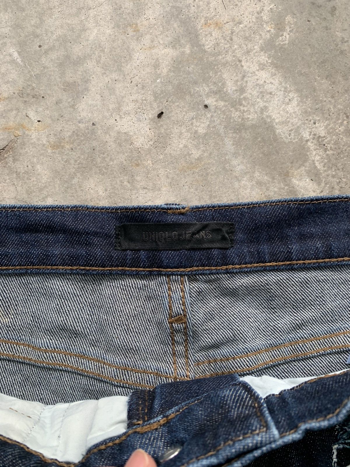 Uniqlo JapaneseBrand Uniqlo Distressed Denim Jeans Straight Pant Size US 30 / EU 46 - 7 Thumbnail